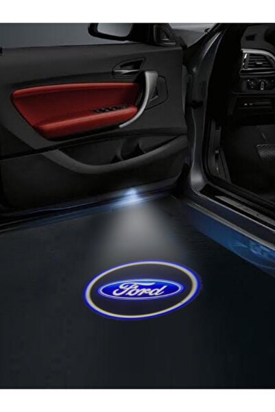 Unichrome Ford Logolu Kapı Altı Logo Lamba Pilli Sensörlü Kolay Montaj