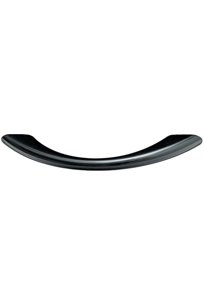 OEM Maner pentru mobila, din plastic, finisaj negru, M 484.08.19, M4 x 96 mm