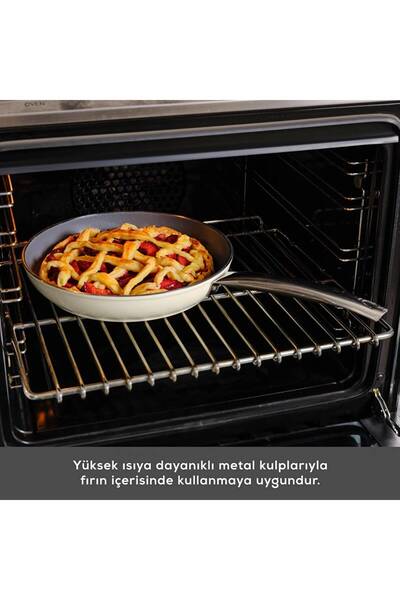 Karaca SWISS CRYSTAL CREAMY METAL 20 CM TAVA