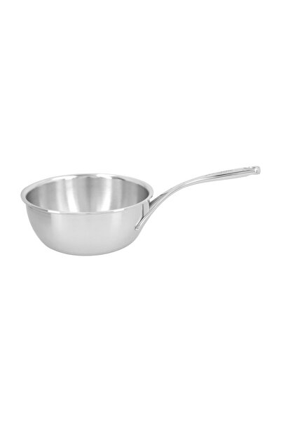 Demeyere Conical frying pan, for cooking saute, 7-ply, 20 cm/2 l, Atlantis ra...
