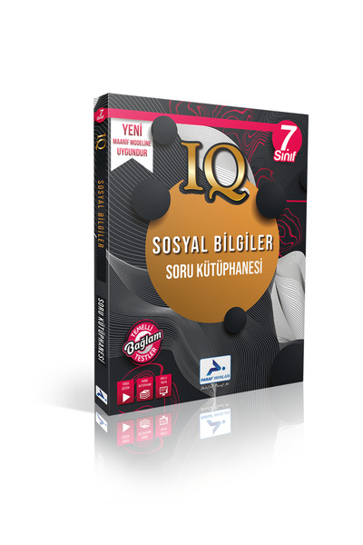 paraf yayınları 7. Sınıf Maarif Model Sosyal Bilgiler IQ Soru Kütüphanesi