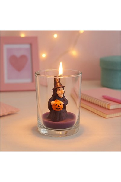 OEM Lumanare Vrajitoare 3D in Recipient de Halloween Ø5.5x6.5cm - Lumanari