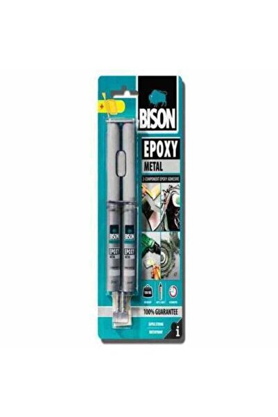 Bison Epoxy Metal 24Ml Çift Şırınga
