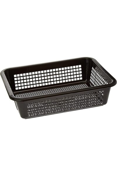 Cosmoplast Medium Fruit Tray Storage Basket, Dark Brown