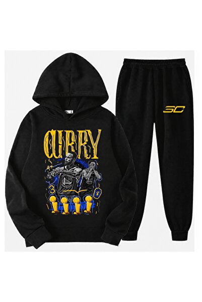 PANDORICA Σετ παιδικής φόρμας με στάμπα Stephen Curry, 100% βαμβάκι