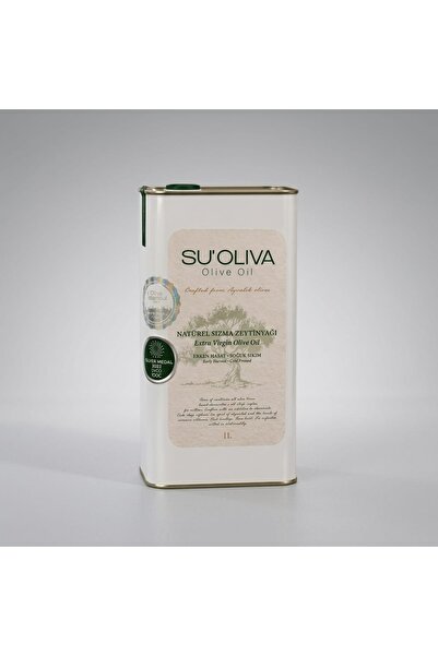SU OLIVA PREMIUM AYVALIK ULUSLARARASI ÖDÜLLÜ 1 LT SOĞUK SIKIM ERKEN HASAT ZEYTİNYAĞI