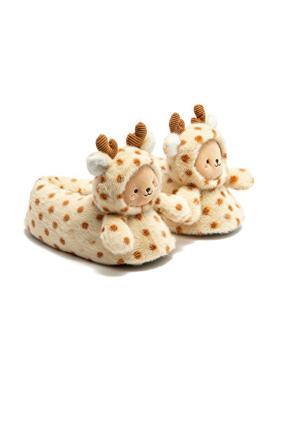 Twigy Cookie Kadın Hayvanlı Panduf Bej 36/41