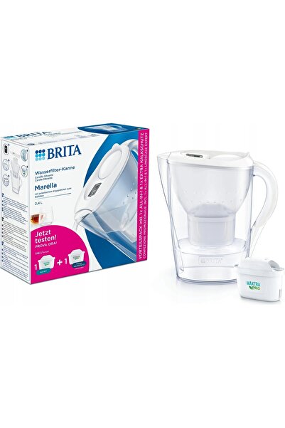 BRITA Marella bialy Dzbanek fil. + 1x ALL-in-1, 1x Extra Kalk