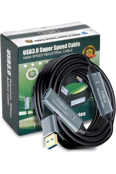 Generic 10 Meters USB 3.0 Extension Cable, High Speed Data Transfer 5Gbps, Ma...