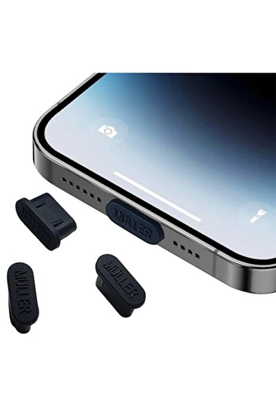 Müller ®   Set de 3 dopuri anti-praf pentru porturi Type C, USB-C, compatibil...