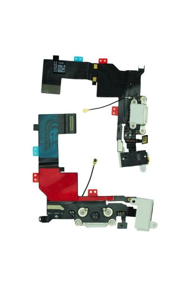 unbranded Καλώδιο flex υποδοχής φόρτισης για iPhone 5S, Μαύρο