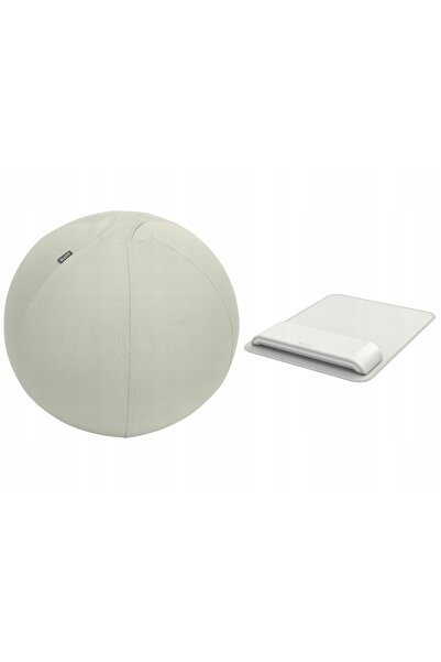 Leitz Minge pentru abdomene ERGO 55cm gri deschis 65410085 + Saltea pentru ab...