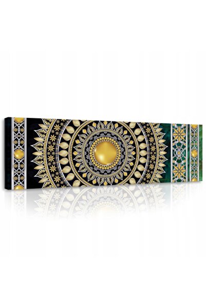 Wallarena Tablou MANDALA pentru Living și Dormitor, Mare XXL 145x45