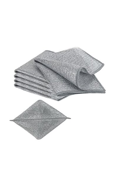 OneStore Set de 5 lavete multifuncționale de curățare 20x20 cm, reutilizabile...