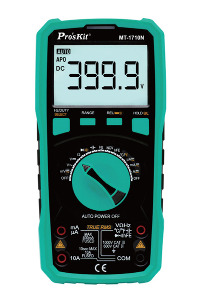 Proskit ψηφιακό πολύμετρο MT-1710N, μέτρηση AC/DC, True RMS, NCV