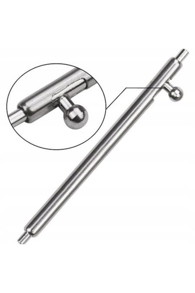 OEM Bară cu arc pentru curea, Oțel, 22 x 1.5 mm, Argintiu