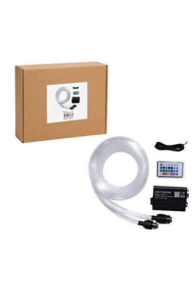 OEM Κιτ Φωτισμού Οπτικών Ινών RGB με Τηλεχειριστήριο και Μηχανή Φωτισμού