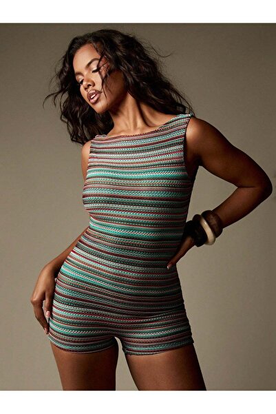 Sheya Short jumpsuit, mix colors