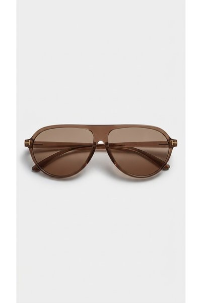 Fine Shine Marca Nude Brown Unisex Trend Güneş Gözlüğü