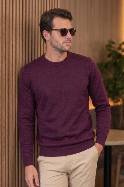 F&K Cotton Basic Thin Men's Knitwear Sweater