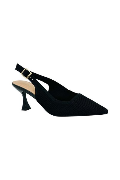 Diamantique Γυναικείες Slingback Γόβες Μαύρο