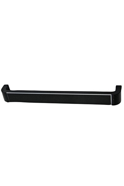 OEM Maner pentru mobila, din plastic, finisaj negru, M 487.40.19, M4 x 224 mm