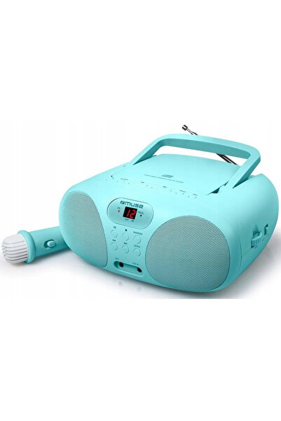 Muse |   CD player portabil cu funcție radio și karaoke |   MD-203 KB |   Noi