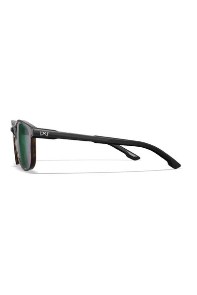 WILEY X Bravo Captivate Polarized Sunglasses (Green Mirrored)