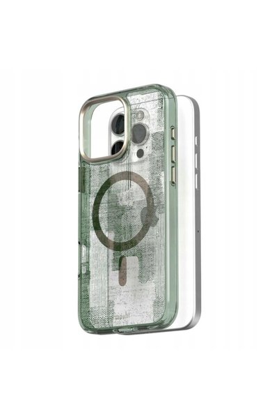 Moshi iGlaze MagSafe - Husă pentru iPhone 16 Pro Max (Verde Soare)