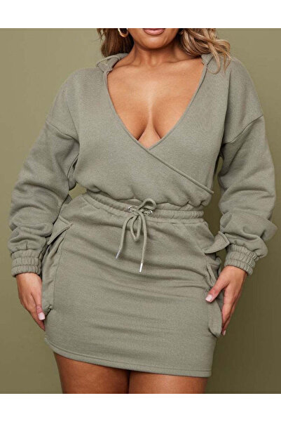 Sheya Rochie mini, kaki