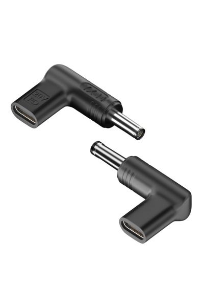 POWERTECH Τροφοδοτικό φορητού υπολογιστή YX-14, USB-C σε Sony 6.5x4.4mm, μαύρο