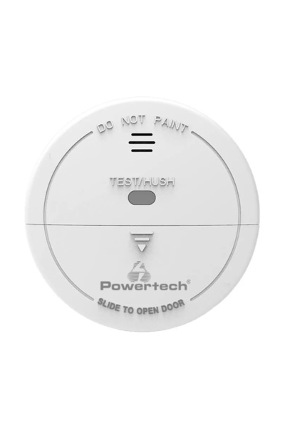 POWERTECH ασύρματος ανιχνευτής καπνού PT-1610 για συναγερμούς, 433MHz