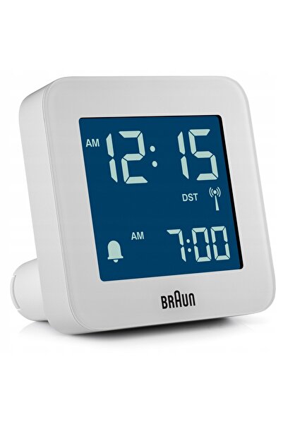 Braun BC 09 W-DCF ceas deșteptător radiocontrolat alb
