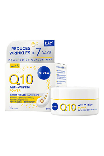 NIVEA Cremă de zi anti-rid Q10 Power cu SPF 15