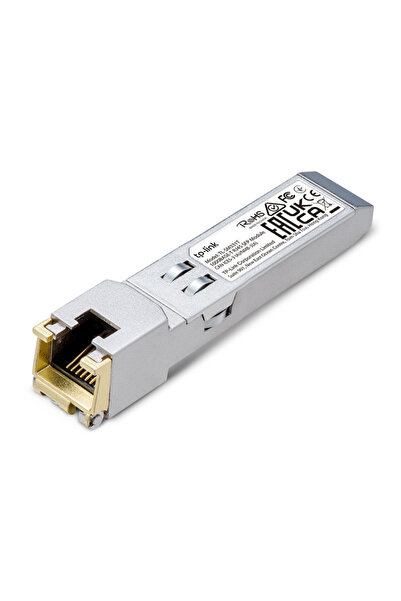 TP-LINK 1000BASE-T RJ45 Μονάδα SFP TL-SM331T, έως 100μ, Έκδοση 1.0