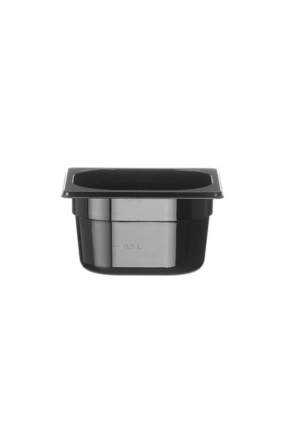 00 Recipient GN 1/6 Cool, Hendi, 1,6 L, negru, 176 x 162 x 100 mm