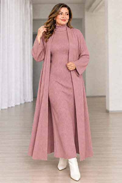 Espira طقم فستان تريكو كارديجان