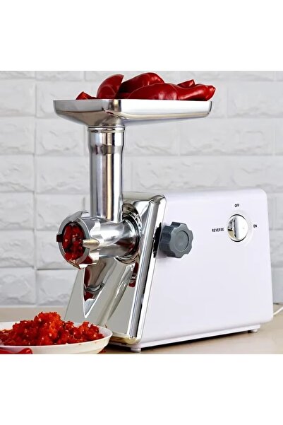 OneStore Mașină de tocat carne, Legume, Oțel inoxidabil, Electric 300W, 2 sit...