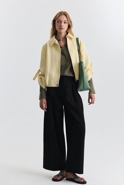 Antioch Waist Elastic Bomber Jacket