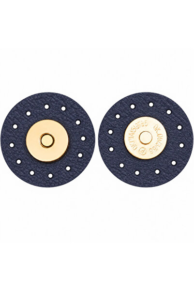 knitme Leather Round Magnet Ba-0059