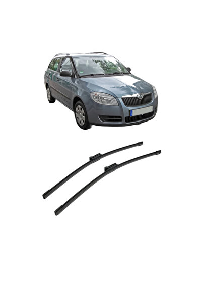 Bosch Σετ υαλοκαθαριστήρων SKODA FABIA II Combi (545) 2007-2014, για παρμπρίζ...