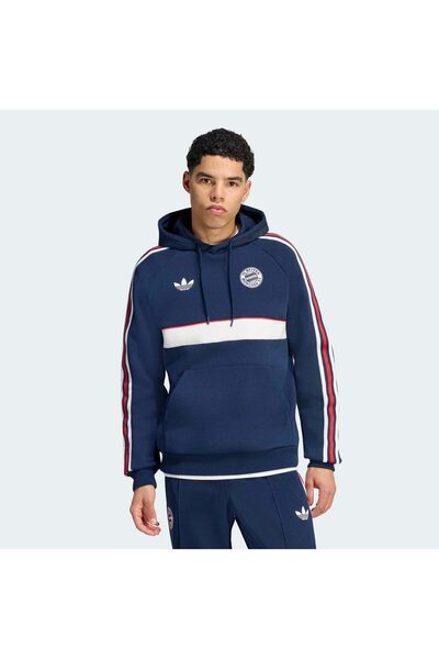 adidas FC Bayern Muenchen OG Erkek Lacivert Sweatshirt (KG2237)