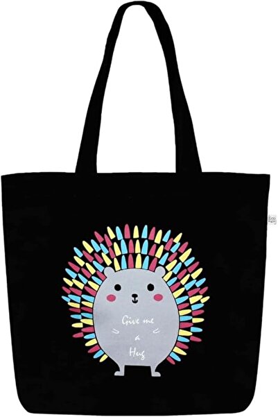 Eco Right Aesthetic Canvas Tote Bag for Women - Large, Reusable, Zippered Tot...