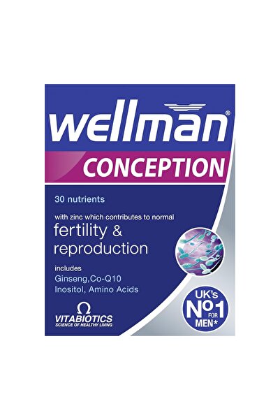 Vitabiotics Wellman Conception Tablets (30 Capsules)