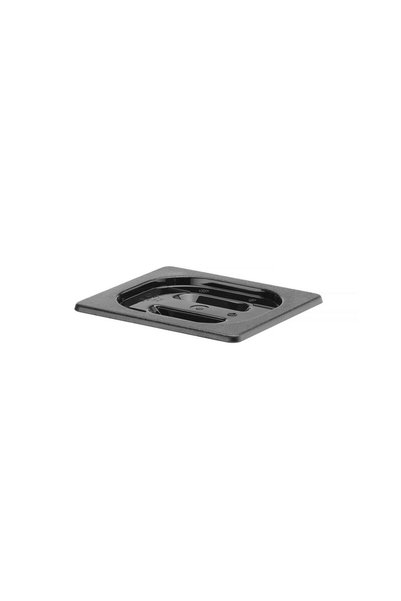 HENDI Capac pentru recipient GN 1/1 Cool, GN 1/6, negru, 176 x 162 mm