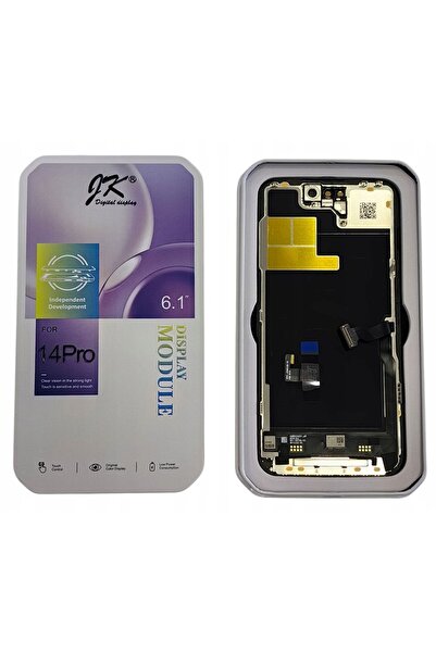 OEM DISPLAY LCD JK – ECRAN COMPATIBIL CU IPHONE 14 PRO, ÎNLOCUIRE INCELL, IC