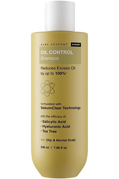 Bare Anatomy Bear Anatomic Oil Control Shampoo |   Sulfate-Free and Paraben-F...