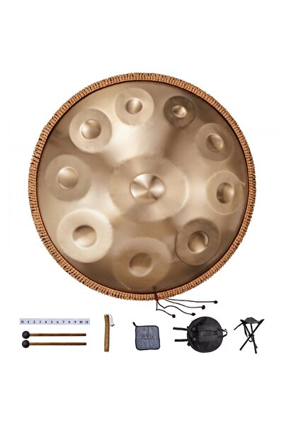 Eom Tobă Handpan, 22 inch (55.88 cm), 10 note, Re minor, Instrument de percuț...