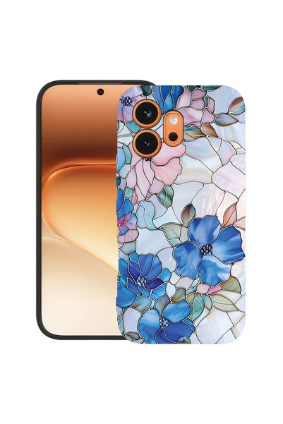 bestcase ®   Husă TPU Ultra Subțire pentru Honor 600, Florală - Hortensie cu ...
