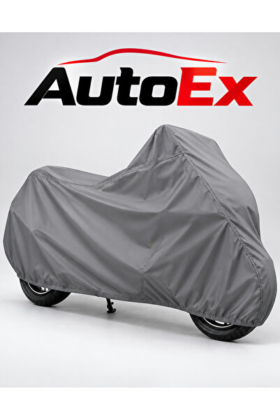 AUTOEX Honda PCX125 Uyumlu Düz Gri Su geçirmez Motosiklet Brandası-UV korumal...